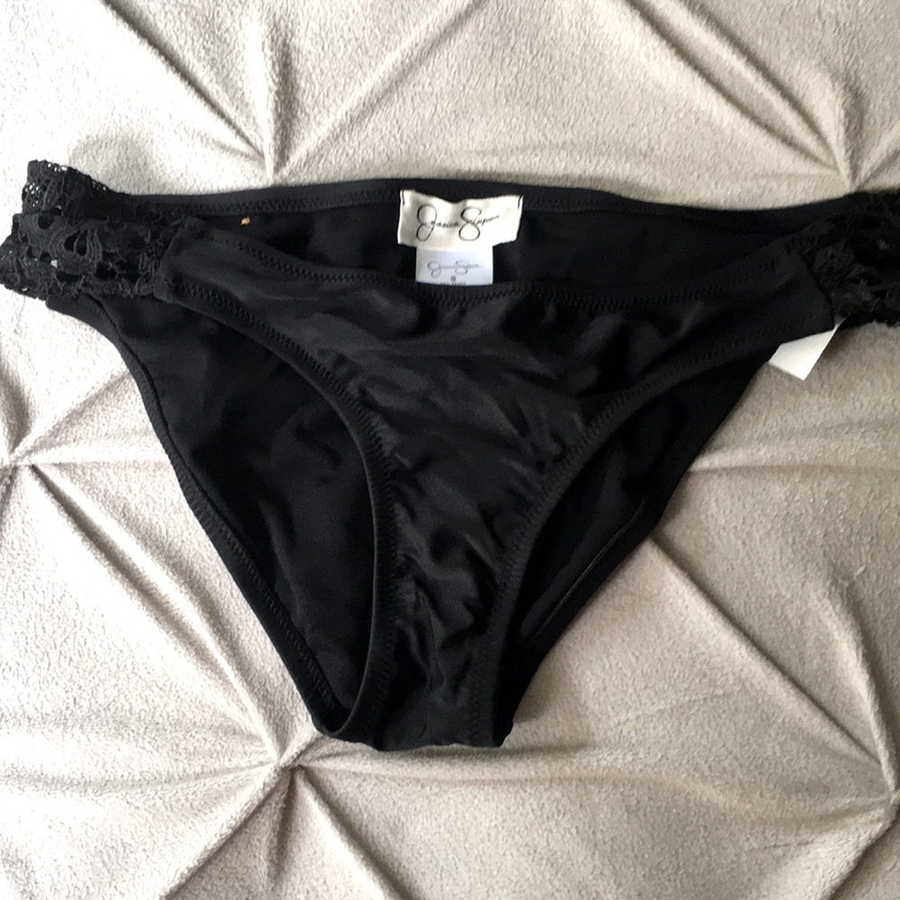 Black bikini bottom
